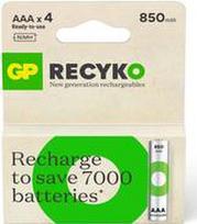 GP Battery ReCyko Micro AAA -Akku NiMH 850 mAh 1.2 V 4 St. - AAA - 850 mAh (GPRCK85AAA099C4)