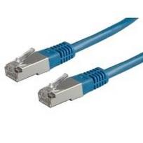 ROLINE patch cable Cat.6 (Class E) S/FTP (PiMF) - blue - 7 m
