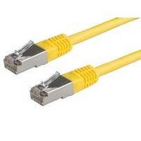 S-FTP PiMF patch cable Cat.6, 20m, yellow 20m, 20 m, Cat6, S-FTP S-STP , RJ-45, RJ-45