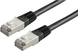 S-FTP PiMF patch cable Cat.6, 20m, black 20m, 20 m, Cat6, S-FTP S-STP , RJ-45, RJ-45