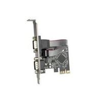 VALUE PCI-Express-Karte, Seriell RS232, D-Sub 9, 2 Ports (15.99.2118)