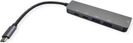 VALUE USB-C Dock HDMI+2xUSB A+ 1x C++ 1xC PD 4K60 - Digital/Daten - Digital/Display/Video (12.99.1137)