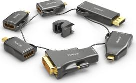PureLink Adapter Ring Groß - 6x HDMI - miniDP/DP/USB-C/Mini HDMI/Micro HDMI/DVI