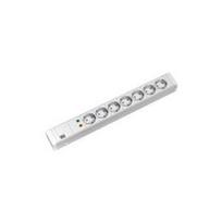 Bachmann - Verlängerungsschnur (Rack - einbaufähig) 7 Ausgangsstecker - 1U - 48,3 cm (19) - 2,0m - Deutschland (333.004)