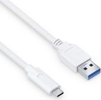 PureLink iSeries - USB-Kabel - USB-C (M) zu USB Typ A (M) - USB 3.1 - 1.5 m - USB Power Delivery (3A, 60W) - weiß