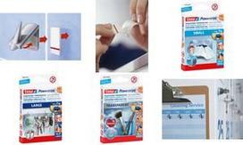 TESA Powerstrips LARGE - Montage-Etikett - Weiß - Innenraum - Box (58000-00102-00)