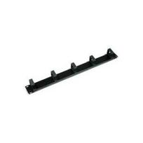 TRITON rack cable management ring (horizontal) - RAL 9005 - 1U - 48.3 cm (19inch)