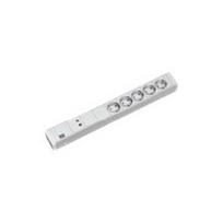 Bachmann - Verlängerungsschnur (Rack - einbaufähig) - Ausgangsanschlüsse: 5 (CEE 7/4) - 1U - 48.3 cm (19) - 2 m - Deutschland