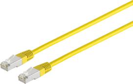 S/CONN maximum connectivity Patchkabel S/FTP Cat.6 halogenfrei gelb - Kabel - Netzwerk