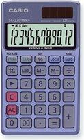 Casio SL-320TER+ Calculator Blue Display (digits) 12 Solar-powered, battery-powered (W x H x D) 70 x