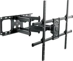 Schwaiger MOTION 8 - Befestigungskit (Doppelarm-Wandhalterung) - für LCD TV - Metall - Schwarz - Bildschirmgröße: 127-228.6 cm (50-90)