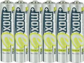 Ansmann 4+2 free rechargeable batteries maxE Micro AAA 800 mAh