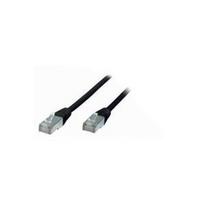 S-Conn RJ45-RJ45 - m-m - 5m - RJ-45 - RJ-45 - Männlich/männlich - Cat5e - F/UTP (FTP) - Schwarz - Metallisch (03)