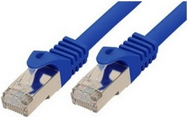 shiverpeaks BASIC-S - RJ-45 - RJ-45 - Männlich/männlich - Gold -Cat.7 Rohkabel - S/FTP (S-STP) (BS75511-0.25B)
