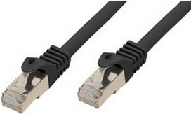 SHIVERPEAKS SHVP 75515-S - 5m Patchkabel -Cat.7 Rohkabel-Rohkabel schwarz (BS75515-S)