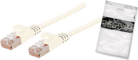 shiverpeaks BASIC-S -Cat.7 Rohkabel - 2m - RJ-45 - RJ-45 - Männlich/männlich -Cat.7 Rohkabel - U/FTP (STP) - Weiß (BS75512-SLW)