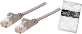 shiverpeaks BASIC-S -Cat.7 Rohkabel - 15m - RJ-45 - RJ-45 - Männlich/männlich -Cat.7 Rohkabel - U/FTP (STP) - Grau (BS75525-SL)