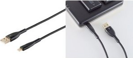ShiverPeaks PRO Serie II Daten-& Ladekabel 1.0 m USB A-Stecker - 8-Pin Stecker AWG 24 - 1 - Kabel - Digital/Daten