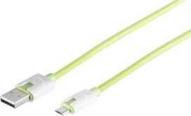 S-Conn 14-50003 USB Kabel 0,3 m USB 3.2 Gen 1 (3.1 Gen 1) USB A Micro-USB B Grün (14-50003)
