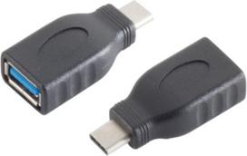 S-Conn 13-30008 USB 3.1 C USB 3.0 A Schwarz Kabelschnittstellen-/adapter (13-30008)