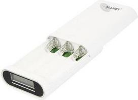 ALLNET ALL-PB103 - Weiß - Universal - LCD - Micro-USB + USB C - USB - 3,7 V (ALL-PB103)