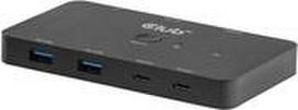 Club 3D KVM Switch Dual USB type C to HDMI 4K 60Hz - Digital/Daten - Digital/Display/Video (CSV-2512)