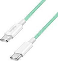LogiLink USB 2.0 Typ-C Kabel C/m> C/m Nylon 60W gruen - Kabel - Digital/Daten (CU0348)