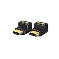 RaidSonic ICY BOX IB-CB009-1 - HDMI-Adapter - HDMI männlich zu HDMI weiblich - Schwarz - 4K Unterstützung (Packung mit 2) (IB-CB009-1)