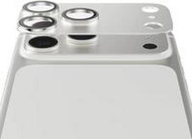 PanzerGlass ® Fender Kameraschutz Silber iPhone 17 Pro, Apple, Apple - iPhone 17 Pro, Trockene Anwendung, Kratzresistent, Schockresistent, Silber, 1 Stück(e)