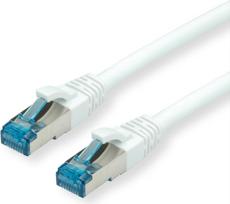 VALUE S/FTP PiMF Patchkabel Kat.6A Kl. EA weiss 0.15m - FTP - PIMF (21.99.1985)