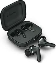 "Motorola Mobility Moto Buds+ Sound by Bose" ("Bluetooth 5.3" ausinės, "Dolby Head Tracking + Dolby Atmos", aktyvus triukšmo slopinimas, belaidis įkrovimas, iki 38 valandų veikianti baterija), miškų pilka