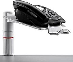 "Novus Phonem Aster" stalo telefono spaustukas, pilkas