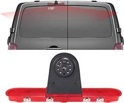 Automobilio stabdžių šviesos atbulinės eigos kamera, skirta Citroen Dispatch/Toyota Proace/Peugeot Expert Traveller Van 3 Transporter 2016 (Naujas daiktas: kampas ir atstumas reguliuojami)