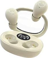 Belaidės miego ausinės Mažos mini "Bluetooth" 5.4 Ilgas baterijos veikimo laikas Vandeniui atsparus IPX7 Lengvas nematomas belaidis su LED indikatoriumi