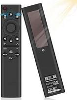Ersatz-Fernbedienung für Samsung, BN59-01385A Ersatz-Sprachfernbedienung, Solar, wiederaufladbar über USB-C Sprachfernbedienung für Samsung 2019-2024 Neo QLED 4K HD Smart TV