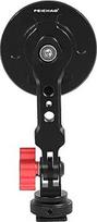 FEICHAO Magnetinis telefono laikiklis su 1/4 colio sriegio žiedo adapteriu, suderinamas su "Osmo Mobile 7P/7/6/OM5/OM4/OM4 SE/OM4 SE Magnetinis telefonas (juodas pagrindas ant šalto batų laikiklio)