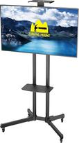 FORGING MOUNT TV stovas, pritaikytas 32-65 colių televizoriams iki 50 kg, TV stovas su ratukais TV vežimėlis TV stovas Reguliuojamo aukščio mobilus TV stovas su ratukais Max VESA 600 x 400 mm