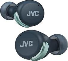 JVC HA-Z330T-G kompaktiškos belaidės ausinės, aktyviai slopinančios triukšmą, lengvos, stilingo dizaino, BT 5.2, atsparios vandeniui (IPX4), 21 val. trukmės, mažo užlaikymo režimas žaidimams, (žalios spalvos)