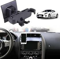 METYOUCAR automobilinis telefono laikiklis, skirtas "Jaguar F-Type 2013-2018", pasukamas fiksuotas telefono laikiklis automobiliui, centrinis valdymas, navigacijos ekranas viršuje kairėje, tinka "iPhone Android" laikikliui (B)