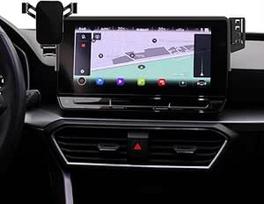 Mobiliojo telefono laikiklis, suderinamas su Seat Cupra Leon 2023-2025/Cupra Born 2022-2024/Cupra Formentor 2021-2025 12 colių mobiliojo telefono laikiklio priedais (skirtas Cupra Born 12 colių/Cupra Leon 12