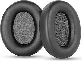 Pakaitinės ausų pagalvėlės, suderinamos su "Skullcandy Crusher ANC2" (netinka "Crusher ANC") triukšmą slopinančiomis ausinėmis per ausis, minkštos odos ausų pagalvėlės, aukščiausios kokybės atminties putų ausų pagalvėlės