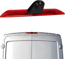 SIXWIN 720P galinio vaizdo kamera su stabdžių žibintu, stabdžių žibintas, skirta "Ford Transit" 2014-2018 m., 140° platus kampas, IP67 atsparumas vandeniui, naktinis matymas