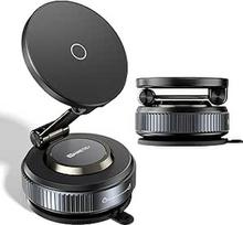 Vakuuminis magnetinis mobiliojo telefono laikiklis automobilyje Magsafe Car Mount, 360° reguliuojamas magnetinis telefono laikiklis automobilyje, 2025 patobulintas Magsafe siurbimo taurės telefono laikiklis iPhone