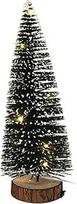 Well Home Tannenbaum mit 10 warmweißen LEDs und Timer, 12 x 12 x 30 cm