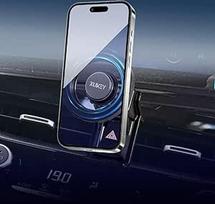 XUKEY automobilinis mobiliojo telefono laikiklis "Toyota Corolla 2019-2025", 360° pasukamas automobilinis mobiliojo telefono laikiklis ant pavojaus jungiklio, tvirtinamas klipu, lengvai ir tvirtai, magnetinis mobiliojo telefono laikiklis, "Mag-Safe" su me