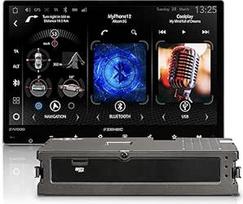 ZENEC Z-N1000 2 dalių multimedijos sistema (9 colių jutiklinis ekranas ir kompiuterio blokas), automobilinis radijas su belaidžiu "Android Auto" / "Apple CarPlay", DAB+, išplečiamas į palydovinę navigaciją