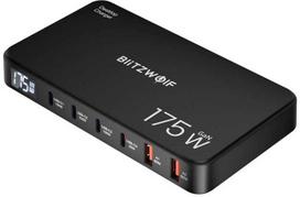 Blitzwolf BW-S30 6 viename įkrovimo stotelė, 4xUSB-C + 2xUSB, 175W