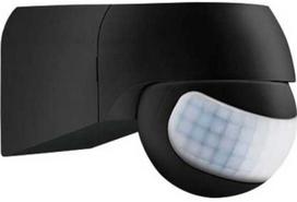 ESYLUX EM10055515 Paviršinio montavimo judesio jutiklis 180° juodas IP44
