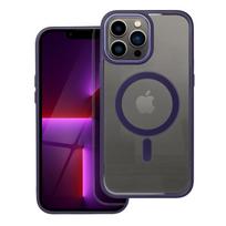 COLOR EDGE MAG COVER case compatible with MagSafe for IPHONE 13 Pro Max in deep purple