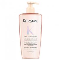 Kérastase Gloss Absolu Bain Creme Hydra-Glaze Shampoo Drėkinamasis ir žvilgesio suteikiantis kreminis šampūnas, 500ml